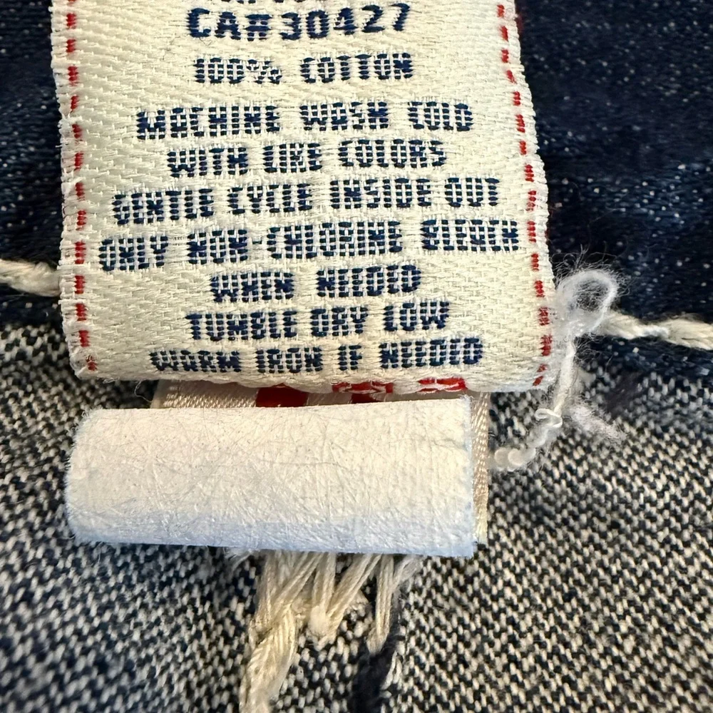 True Religion Men’s Jeans Billy Giant Big T Seat Sz 34/29